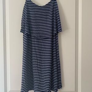 American Eagle Tiered Striped Dress